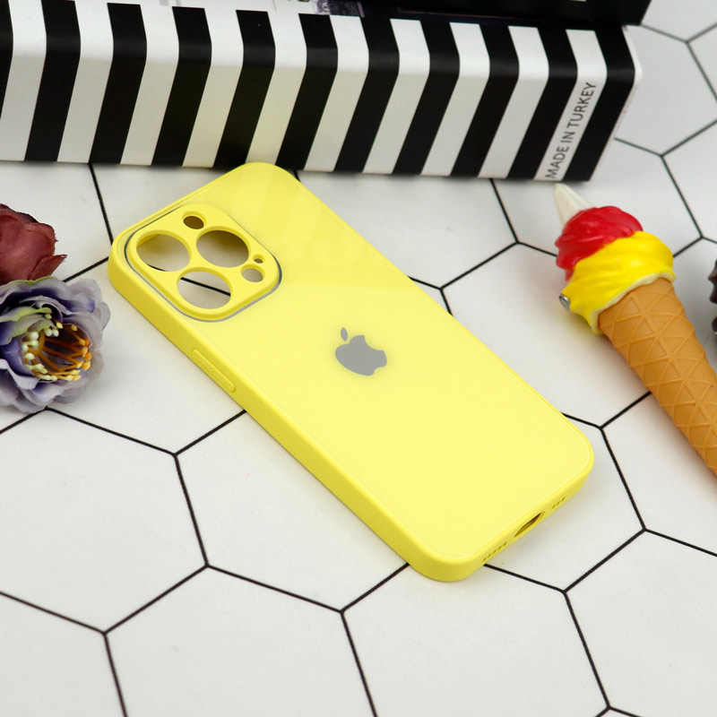 قاب محافظ لنزدار My Case پشت گلسی iPhone 13 Pro