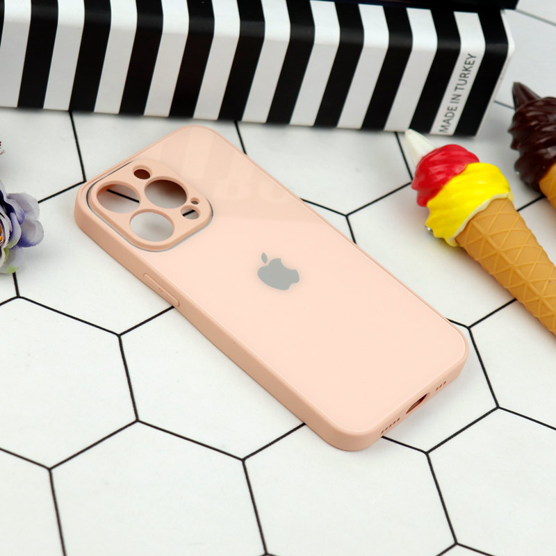 قاب محافظ لنزدار My Case پشت گلسی iPhone 13 Pro