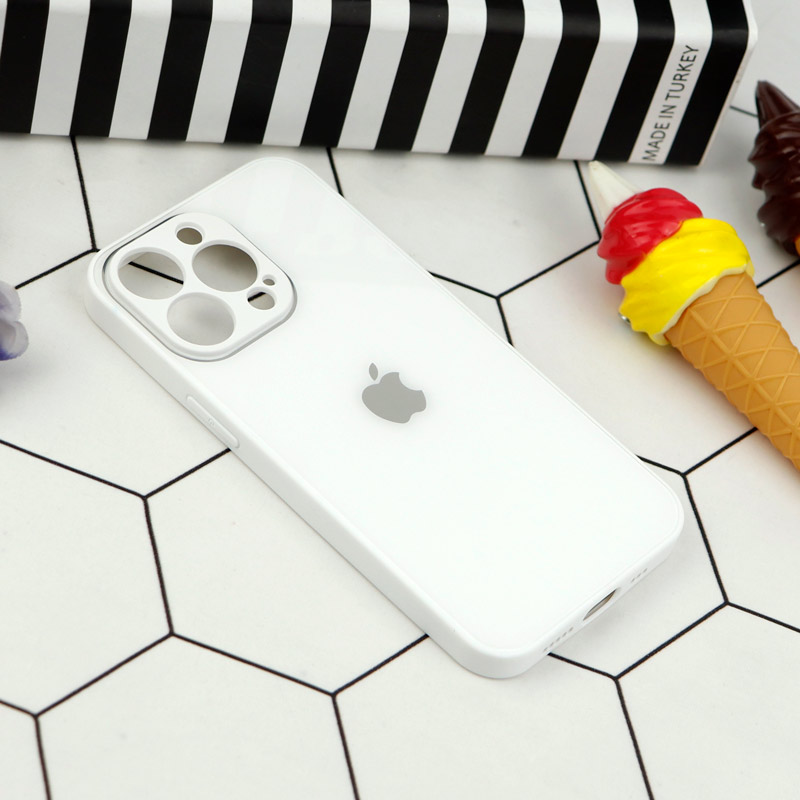قاب محافظ لنزدار My Case پشت گلسی iPhone 13 Pro