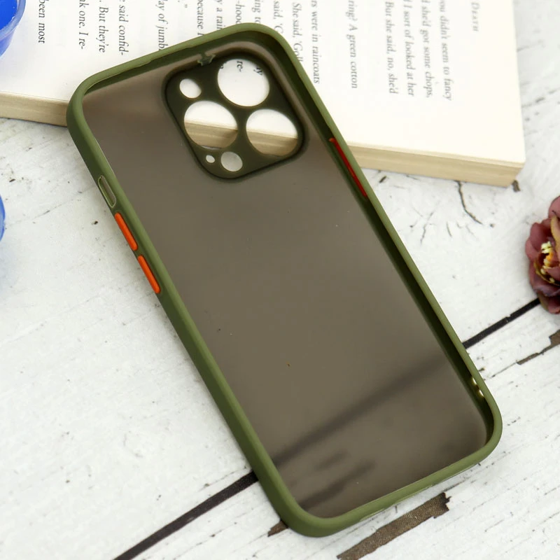 قاب PC مات محافظ لنز دار آیفون iPhone 13 Pro