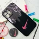 قاب سیلیکونی مشکی طرح Nike + پاپ سوکت iPhone 13 Pro Max