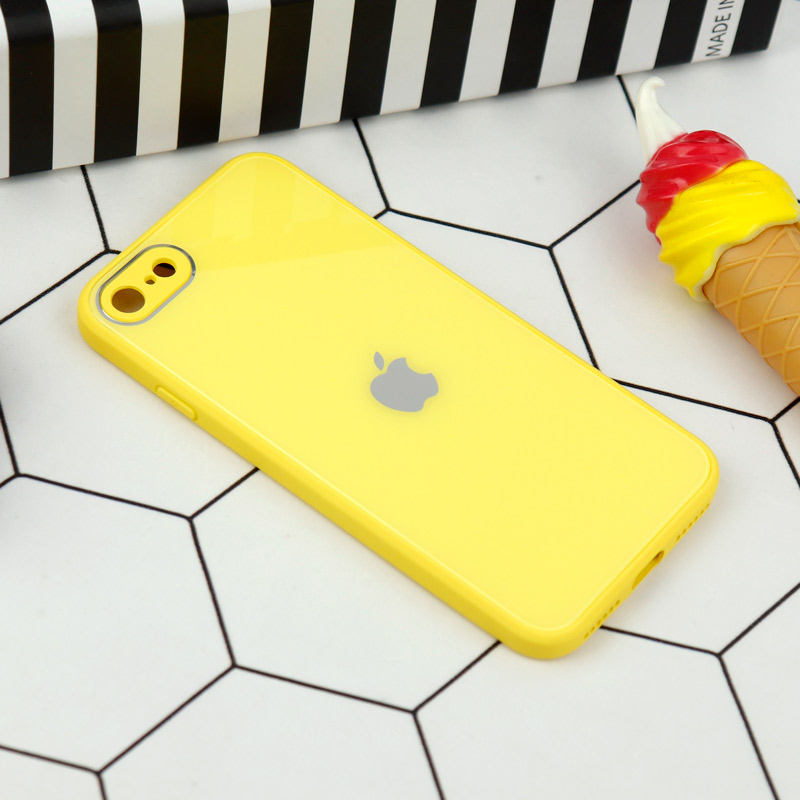 قاب محافظ لنزدار My Case پشت گلسی iPhone 7/8