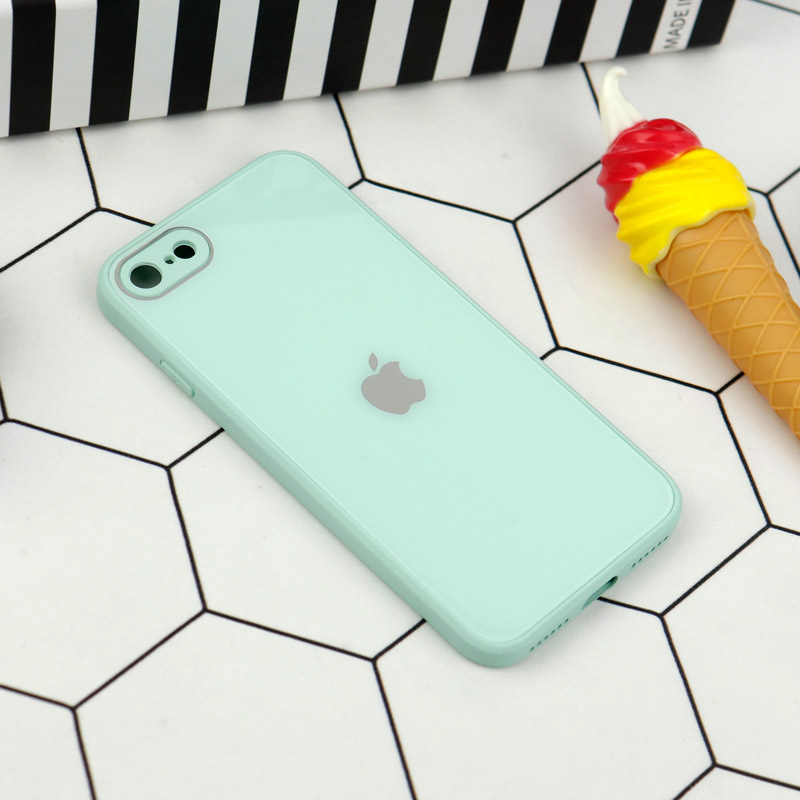 قاب محافظ لنزدار My Case پشت گلسی iPhone 7/8
