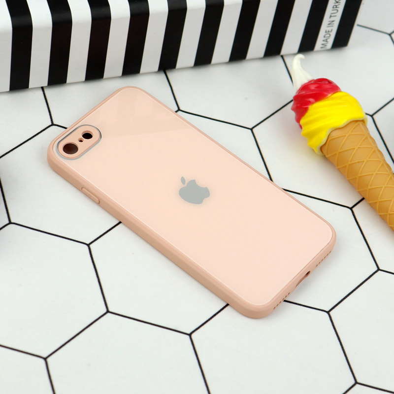 قاب محافظ لنزدار My Case پشت گلسی iPhone 7/8