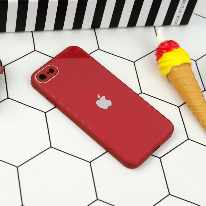 قاب محافظ لنزدار My Case پشت گلسی iPhone 7/8