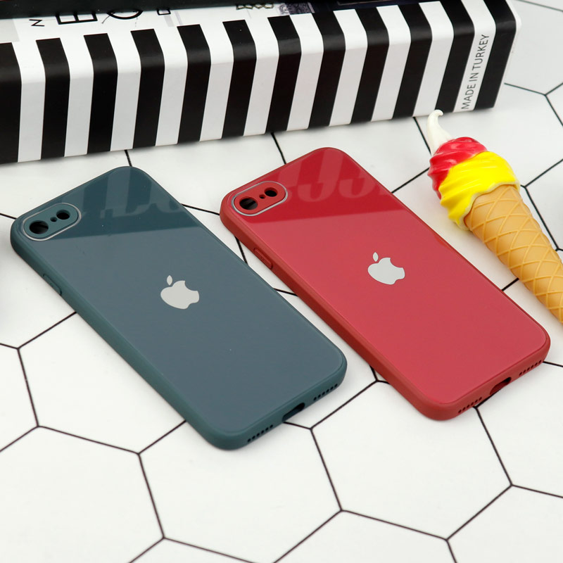 قاب محافظ لنزدار My Case پشت گلسی iPhone 7/8