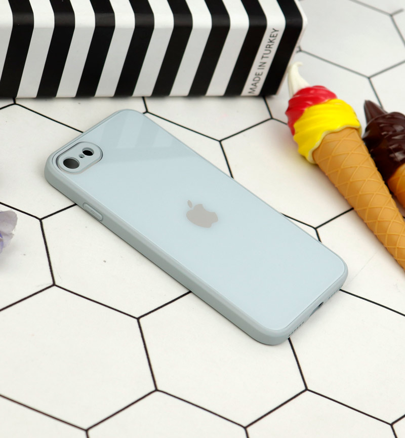 قاب محافظ لنزدار My Case پشت گلسی iPhone 7/8
