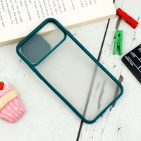 قاب PC مات محافظ لنز دار کشویی iPhone 7/8/SE 2020