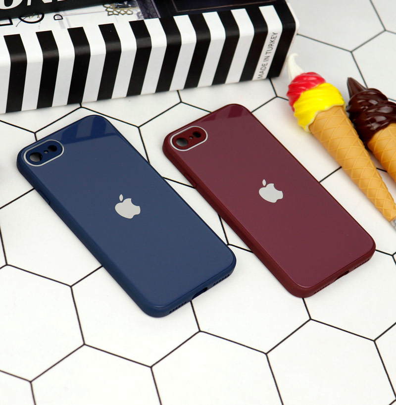 قاب محافظ لنزدار My Case پشت گلسی iPhone 7/8