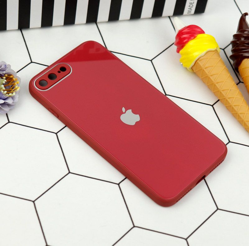 قاب محافظ لنزدار My Case پشت گلسی iPhone 7 Plus / 8 Plus