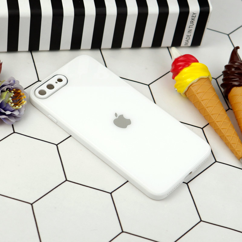 قاب محافظ لنزدار My Case پشت گلسی iPhone 7 Plus / 8 Plus
