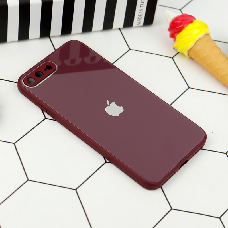 قاب محافظ لنزدار My Case پشت گلسی iPhone 7 Plus / 8 Plus