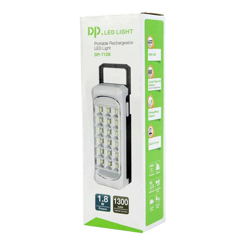 چراغ اضطراری شارژی دی پی DP.LED Light DP-712B