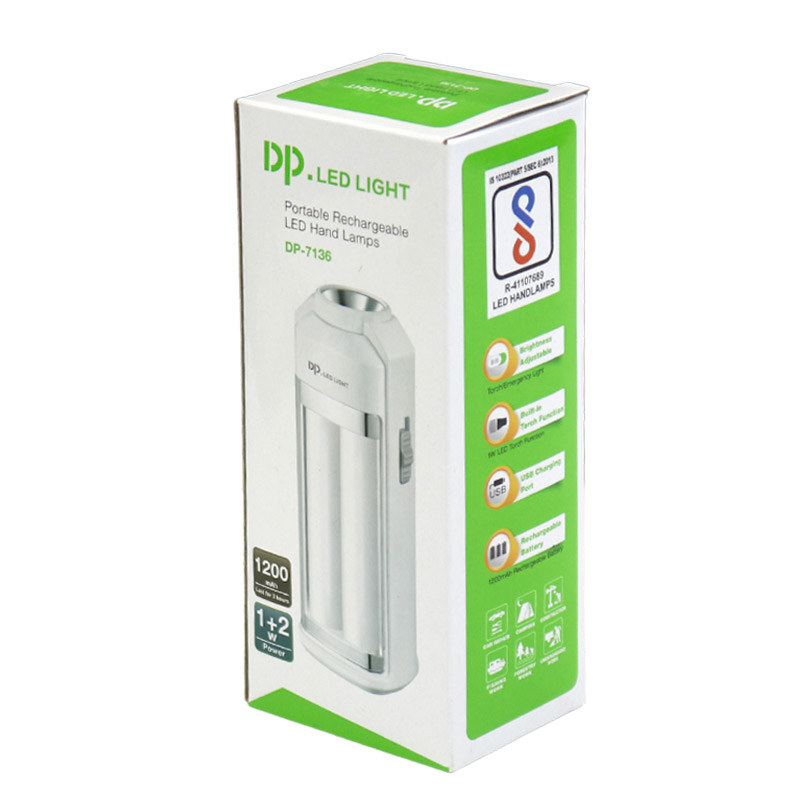 چراغ اضطراری شارژی دی پی DP.LED Light DP-7136