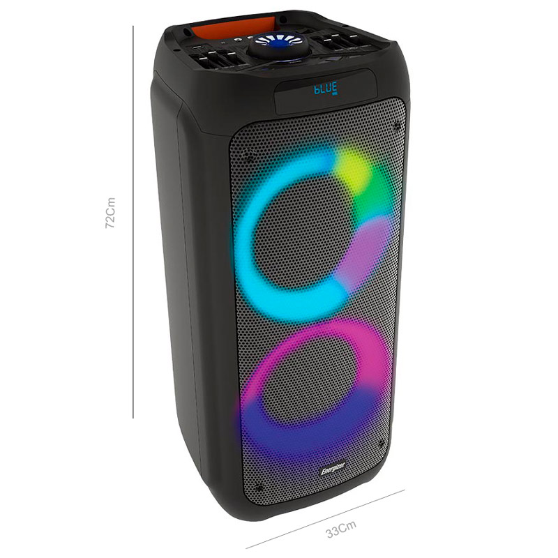اسپیکر چمدانی بلوتوثی رم و فلش خور Energizer BTS495