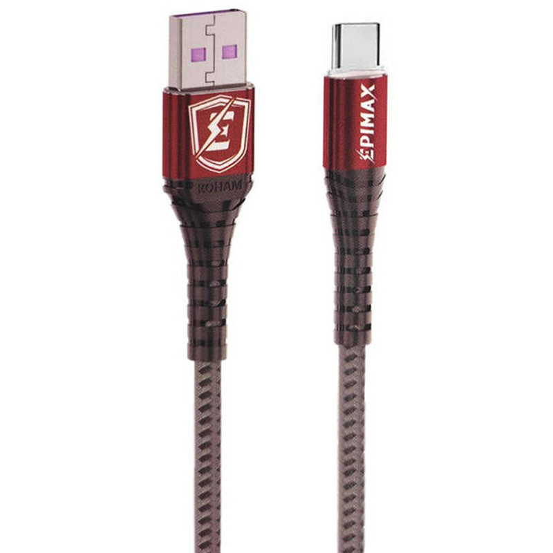 کابل تایپ سی فست شارژ Epimax EC-42 5A PD 1.2m