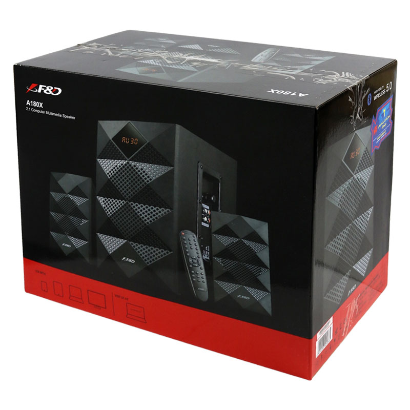 اسپیکر بلوتوثی فلش خور Fenda F&D A180X + ریموت کنترل