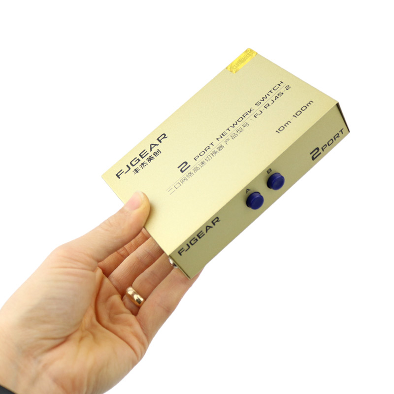سوییچ FJGEAR FJ-RJ45-2 2Port