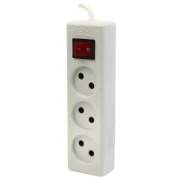 چند راهی 3 خانه برق Farhan Electric F333 با کابل 1٫8 متری
