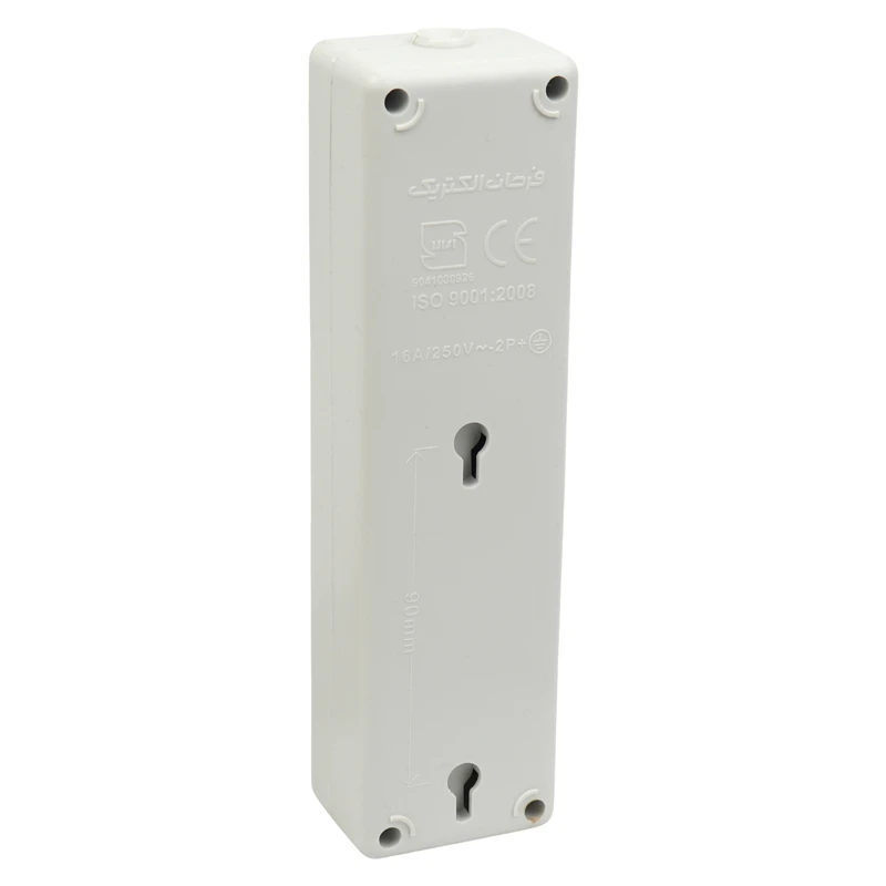 چند راهی 3 خانه برق بدون سیم ارت دار فرحان الکتریک Farhan Electric FE333
