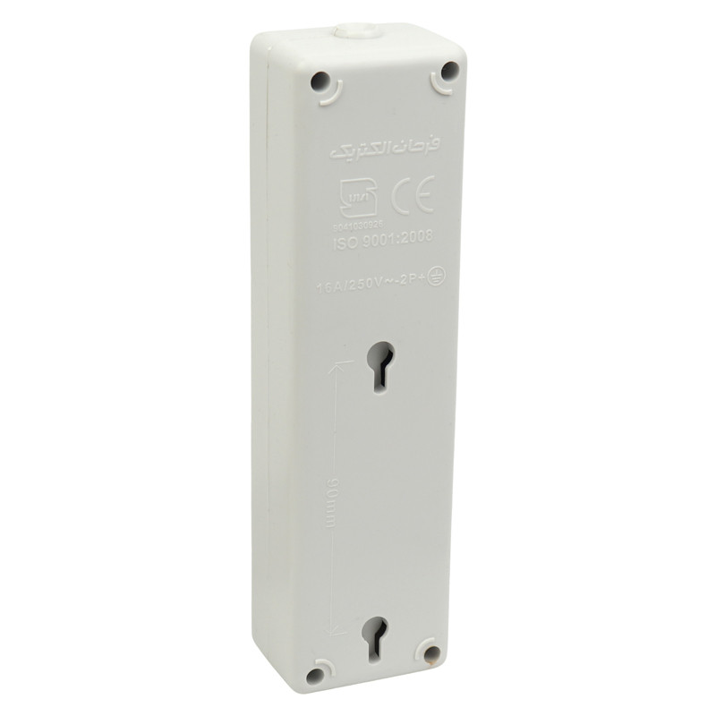 چند راهی 3 خانه برق بدون سیم ارت دار فرحان الکتریک Farhan Electric FE333