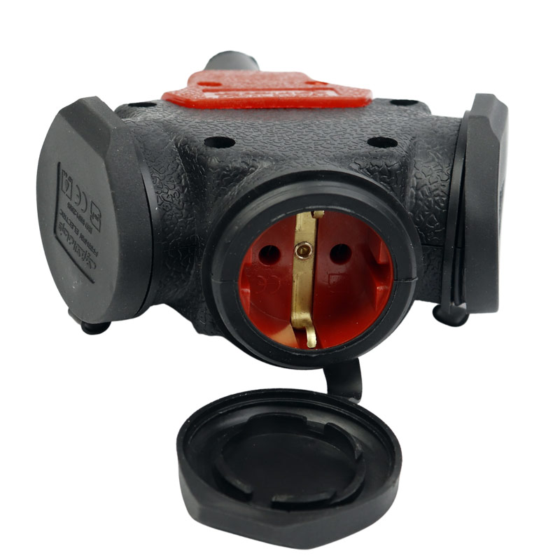 چند راهی 3 خانه برق صنعتی کرال ارت دار فرحان الکتریک Farhan Electric F9637 IP44
