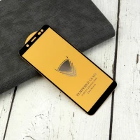 گلس تمام چسب GOLDEN سامسونگ A8 2016