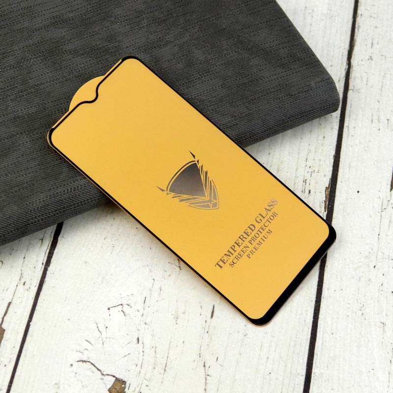 گلس تمام چسب GOLDEN شیائومی Poco M3