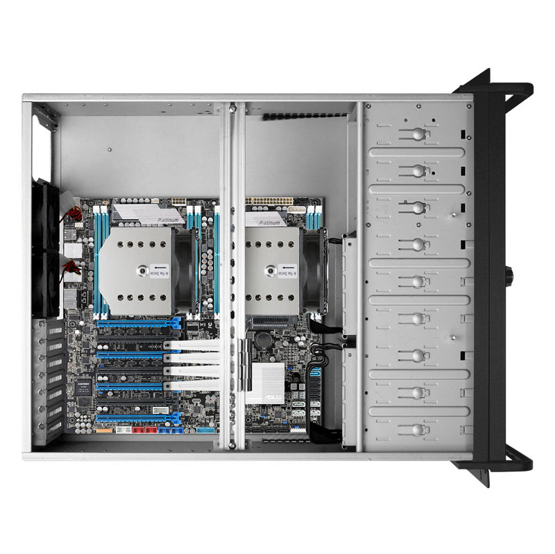 کیس کامپیوتر رکمونت گرین Green 4U G-520