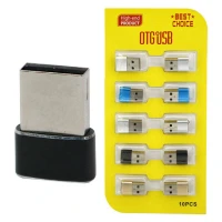 تبدیل High-End Product Type-C To USB OTG بسته 10 عددی