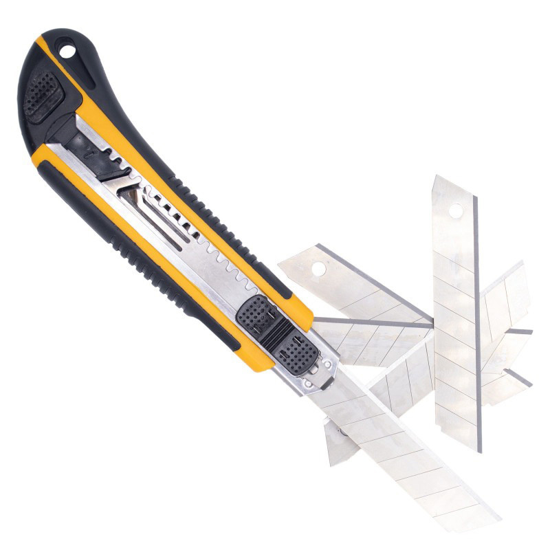 کاتر پلاستیکی 5 تیغ اینکو Ingco HKNS1805 18mm