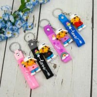 جاکلیدی سیلیکونی + بند آویز سیلیکونی پوکمون