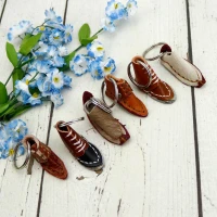 جاکلیدی کفش چرم طبیعی