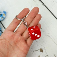 جاکلیدی تاس بزرگ رنگی