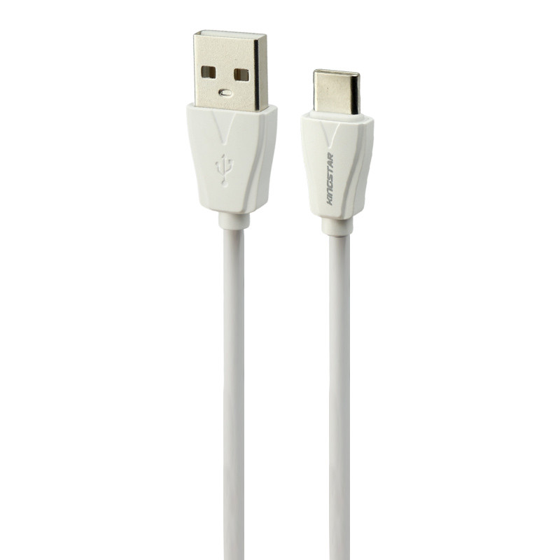 شارژر دیواری فست شارژ kingStar KW152C 2Port 2.4A 12W + کابل Type-C