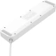 چند راهی 4 خانه الدینیو SC4408 با کابل 2 متری + شارژر USB