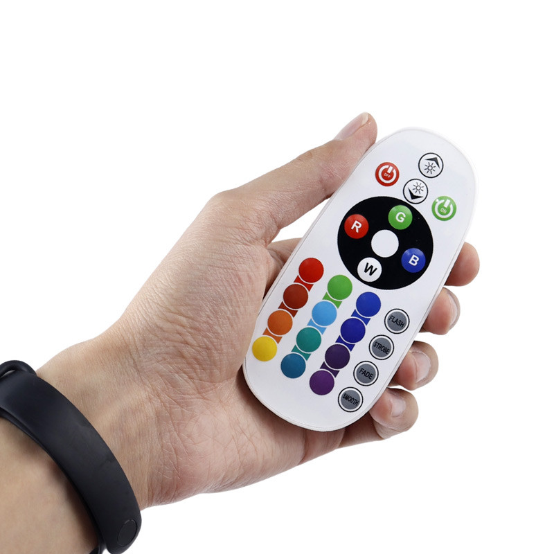 سوکت ریسه RGB طول 50 سانتی متری + ریموت کنترل