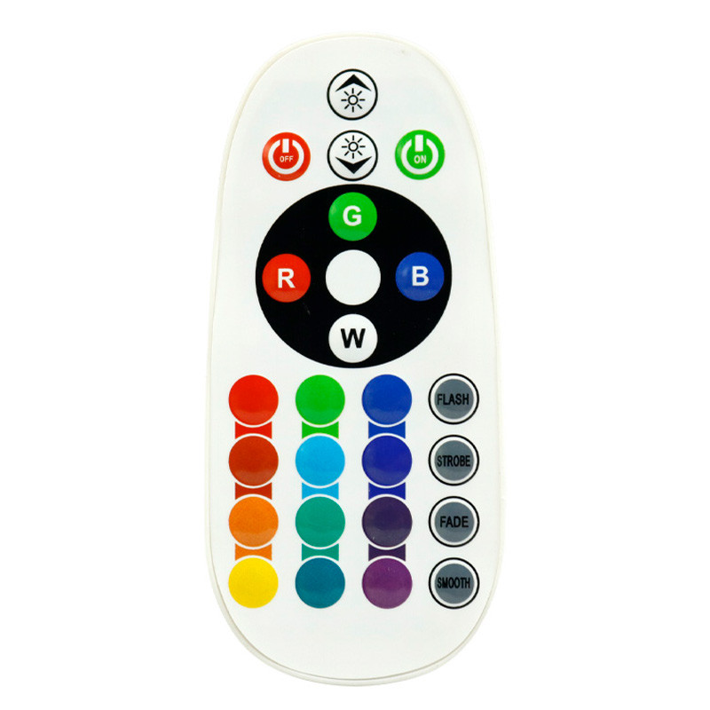 سوکت ریسه RGB طول 50 سانتی متری + ریموت کنترل