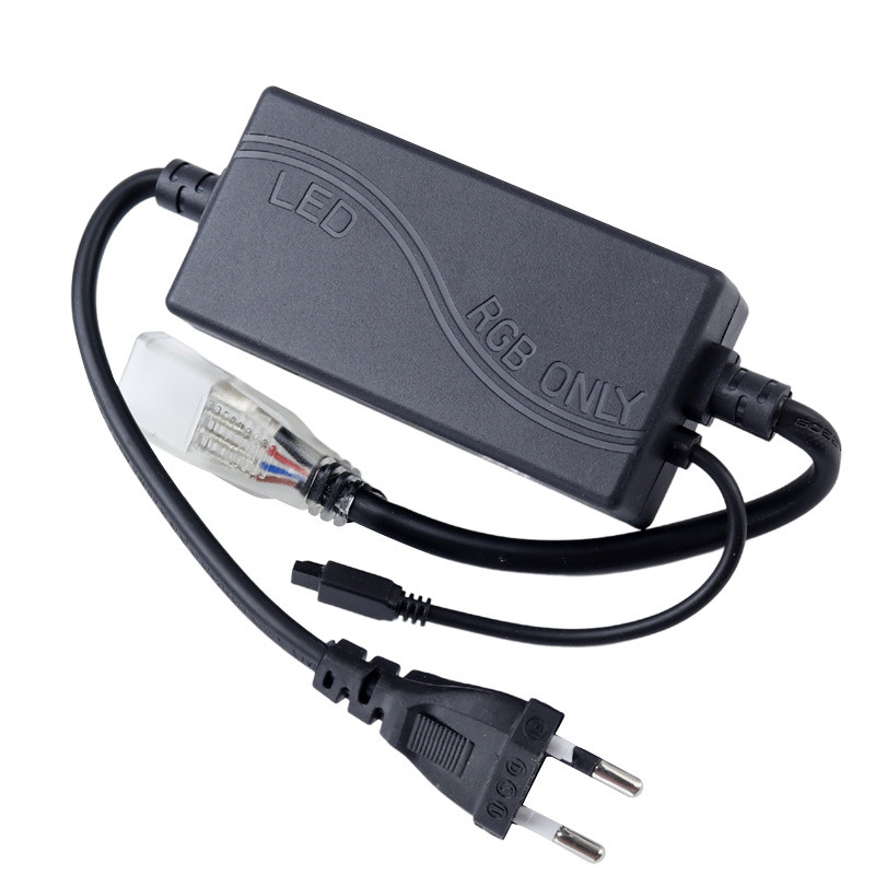 سوکت ریسه RGB طول 50 سانتی متری + ریموت کنترل