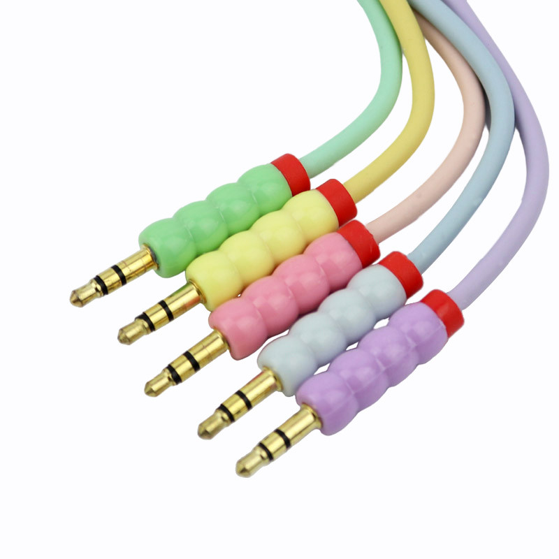 کابل LK-001 AUX 1m رنگی