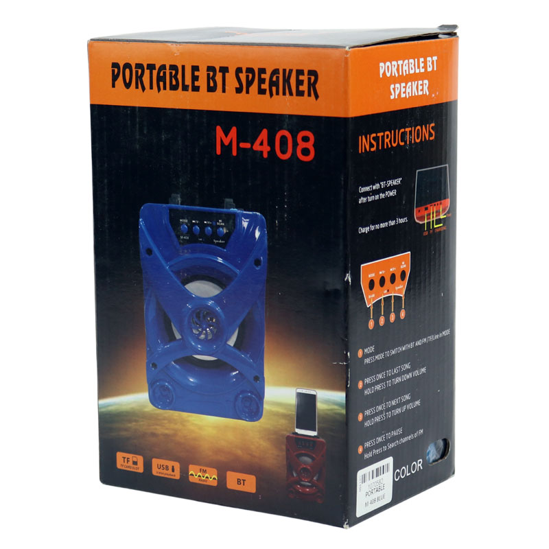 اسپیکر بلوتوثی رم و فلش خور M-408