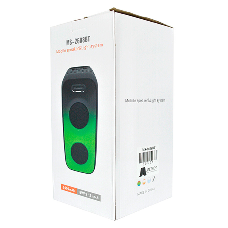 اسپیکر بلوتوثی رم و فلش خور MS-2608BT