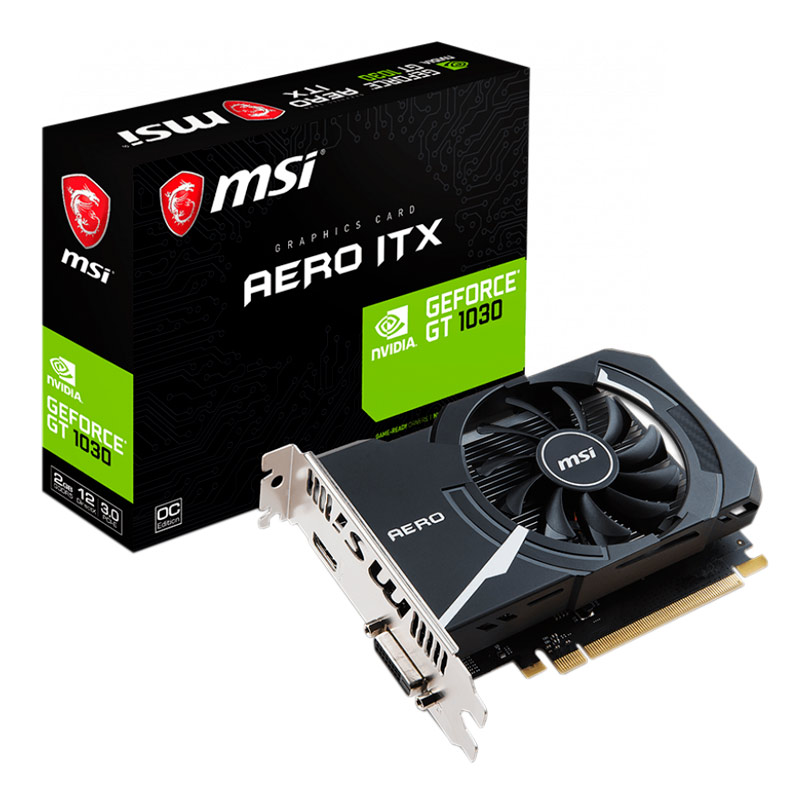 کارت گرافیک MSI AERO ITX GeForce GT1030 OC 2GB GDDR5 64Bit