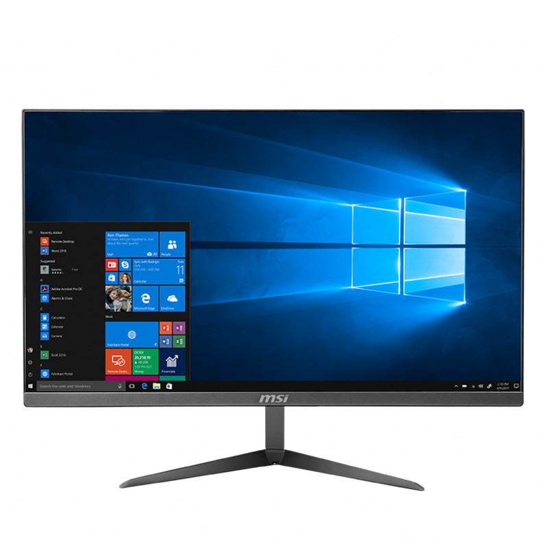 آل این وان MSI Pro 24X 10M Pentium (6405U) 4GB 256GB SSD Intel 23.8" FHD
