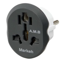 تبدیل 3 به 2 برق ارت دار Markeh