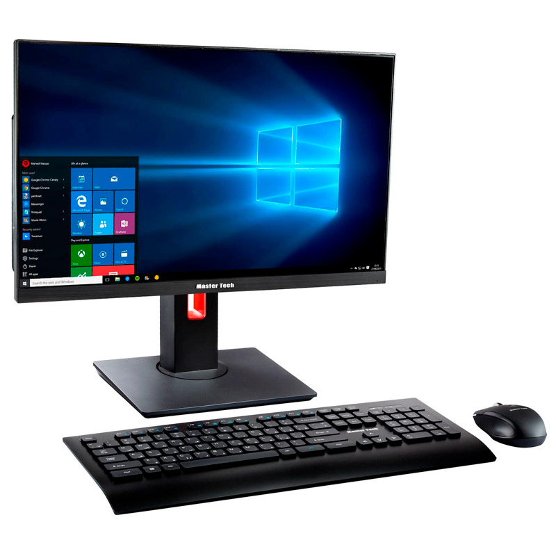 آل این وان MasterTech ZX240-C38SB Core i3 (9100) 8GB 256GB SSD Intel 24″ FHD