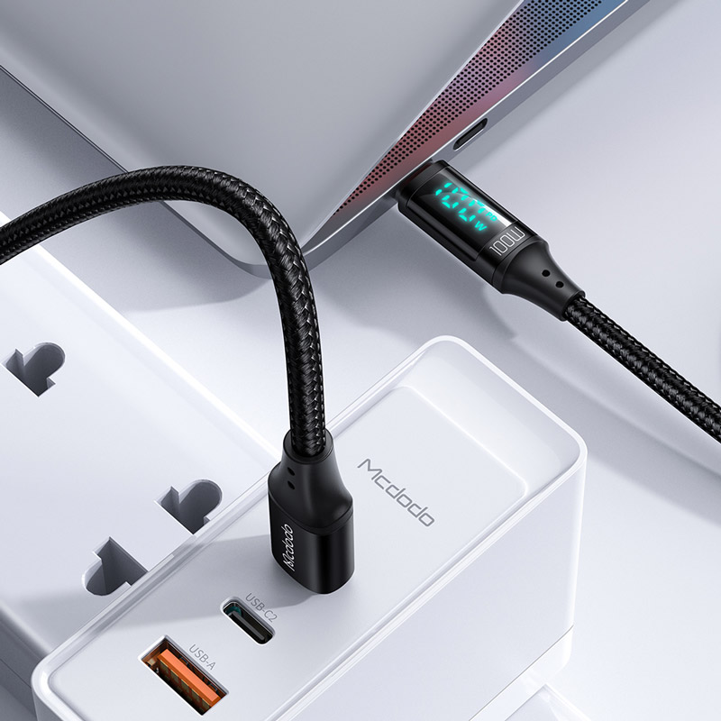 کابل تبدیل فست شارژ Mcdodo CA-110 Type-C to Type-C PD 100W 5A 1.2m