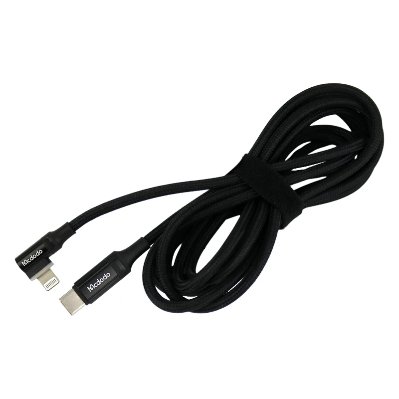 کابل تبدیل فست شارژ Mcdodo CA-126 Type-C to Lightning 3A PD 36W 2m یکسر L