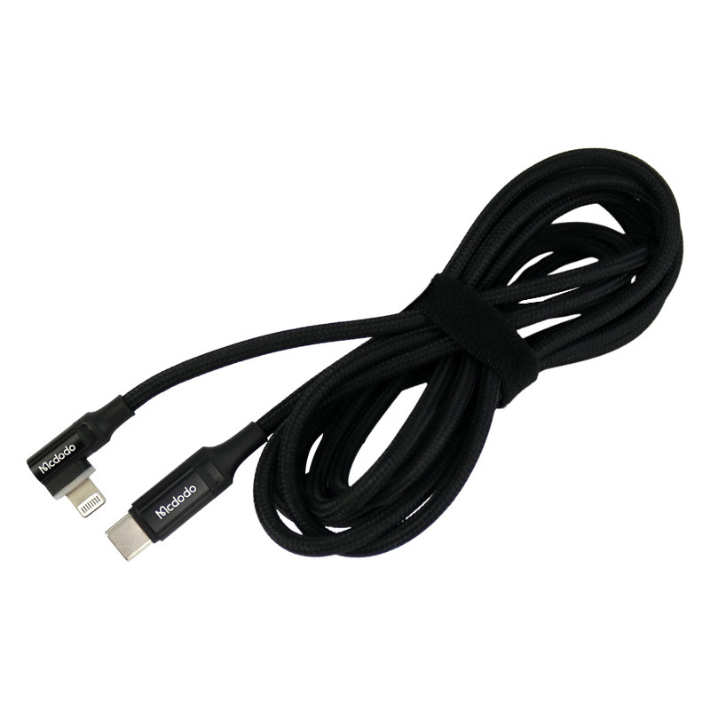 کابل تبدیل فست شارژ Mcdodo CA-126 Type-C to Lightning 3A PD 36W 2m یکسر L