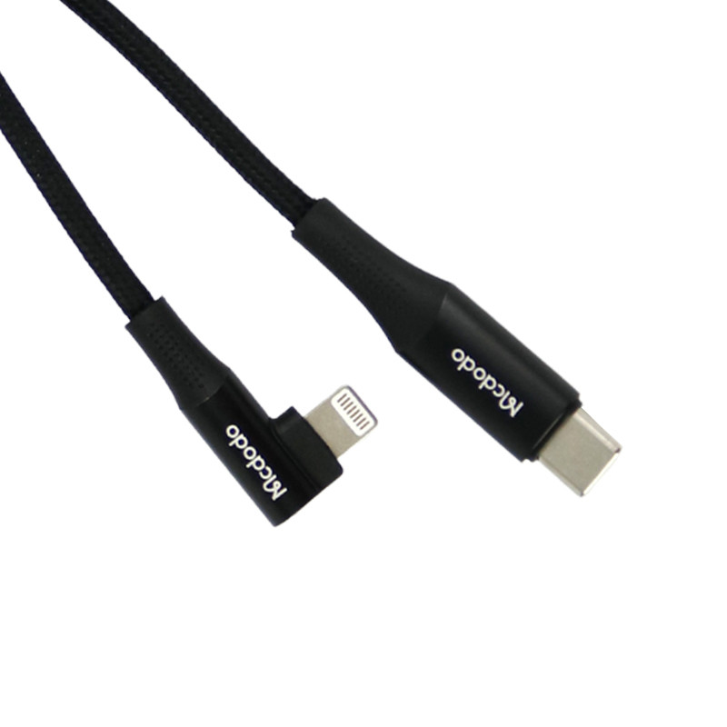 کابل تبدیل فست شارژ Mcdodo CA-132 Type-C to Lightning 3A PD 36W 2m یکسر L